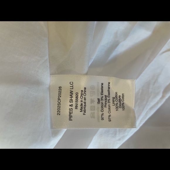 2022 spring Veronica Beard Torres Woven Stretch Cotton Dress - Picture 6 of 6